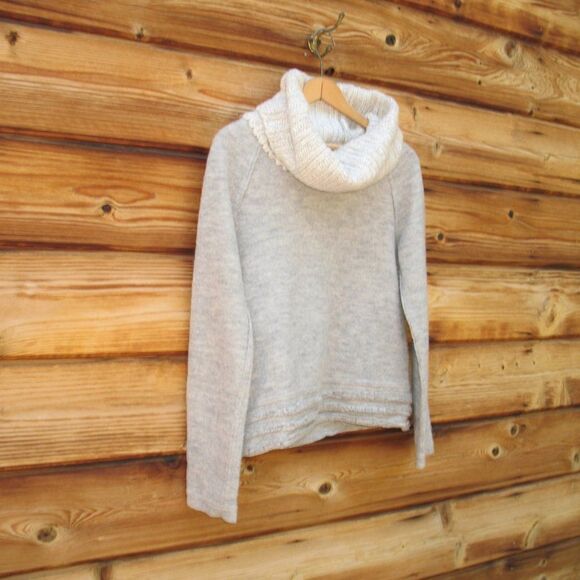 Anthropologie Sleeping on Snow Wool Alpaca Blend Pullover Sweater - Picture 3 of 9
